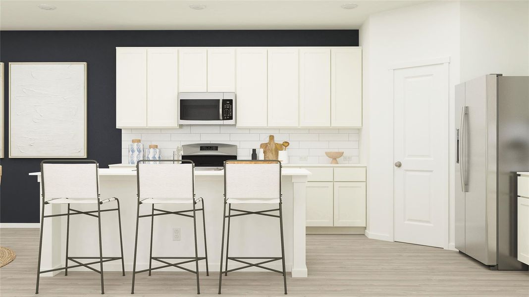 Furnished interior view inside a new home in Esperanza, Richmond (Image 8).