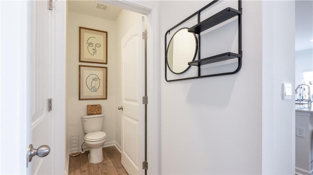 Furnished interior view inside a new home in Harvest Park, Decatur (Image 13).