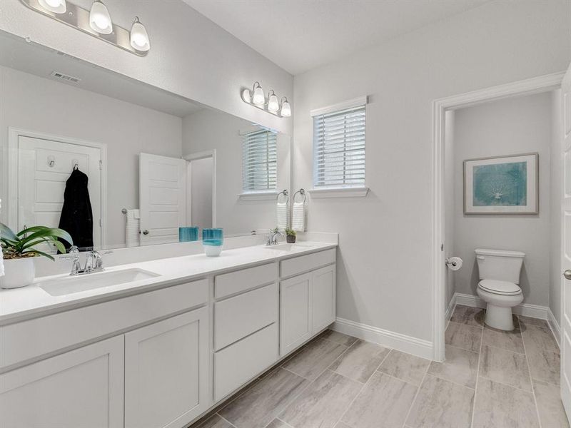 Private toilet closet.