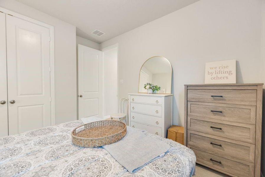 Furnished interior view inside a new home in Reunion, Rhome (Image 26).