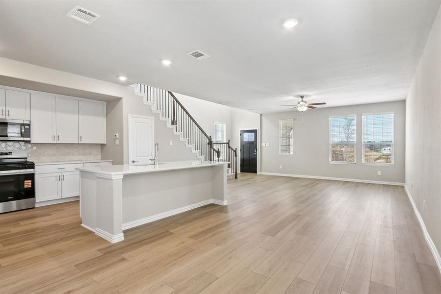 Furnished interior view inside a new home in Oak Ridge Park, Corinth (Image 10). Furnished interior view inside a new home in Oak Ridge Park, Corinth (Image 10).