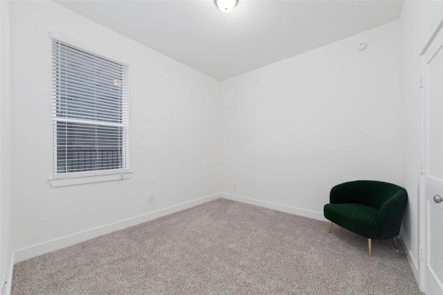 Spacious, unfurnished interior of a new home in Bridgeland 45's, Cypress (Image 20).