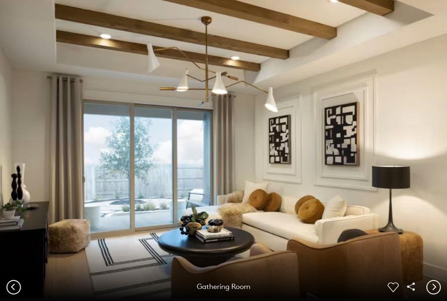 Photo of Pulte model home with same floor plan, not of actual home listed. Photo of Pulte model home with same floor plan, not of actual home listed.