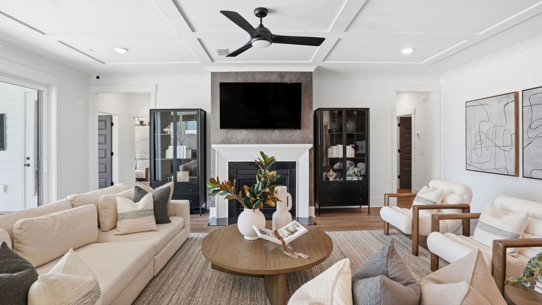 Representative furnished interior of a home built from the Stellar by Del Webb in Del Webb Point Hope, Charleston (Image 6). Representative furnished interior of a home built from the Stellar by Del Webb in Del Webb Point Hope, Charleston (Image 6).