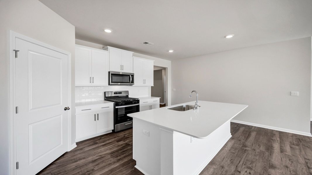 Furnished interior view inside a new home in Sease's Pond, Gilbert (Image 4).
