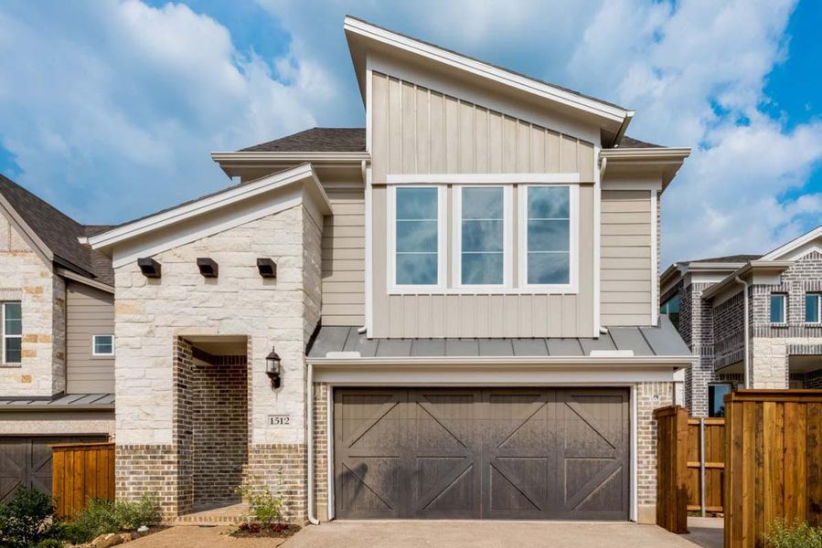 Representative exterior photo of a completed home built from the Royal Walton Ridge by Grand Homes in Walton Ridge, Corinth, TX (Image 16).
