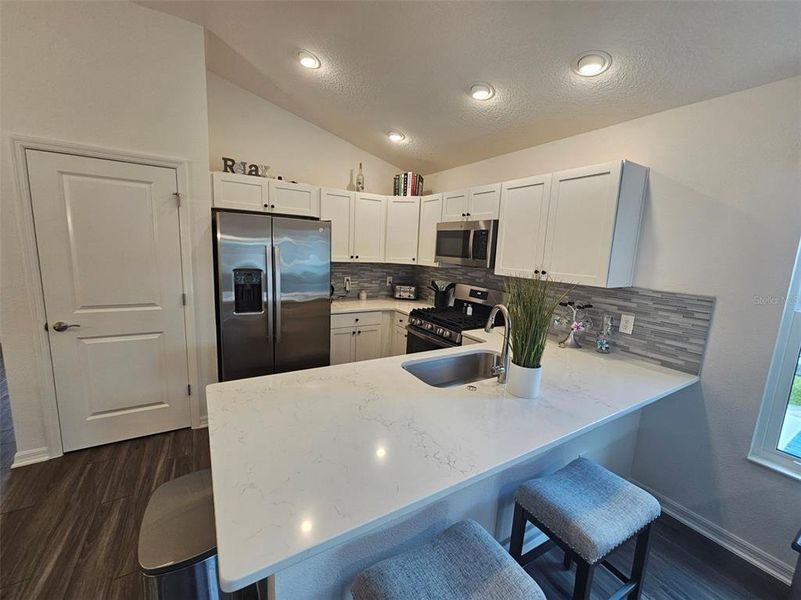 Furnished interior view inside a new home in , The Villages (Image 10).