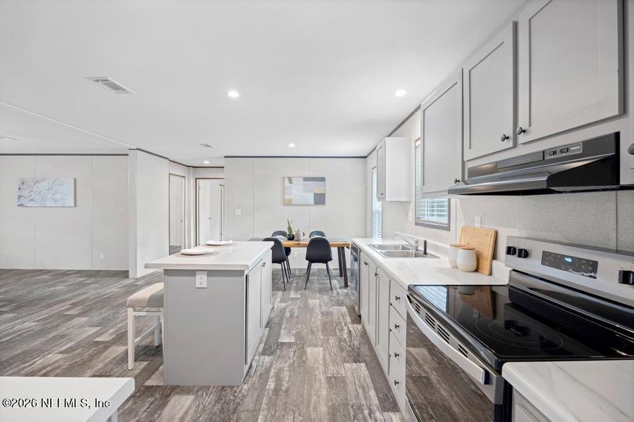 Furnished interior view inside a new home in , Hastings (Image 9).