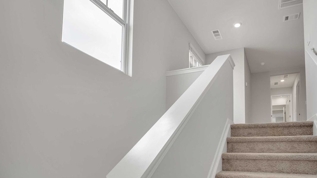 Spacious, unfurnished interior of a new home in The Parks, White House (Image 36). Spacious, unfurnished interior of a new home in The Parks, White House (Image 36).