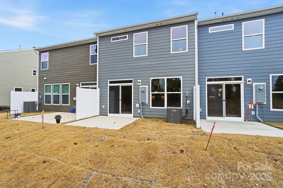 Exterior details and patio area of a home in Harrisburg Village, Harrisburg (Image 4).