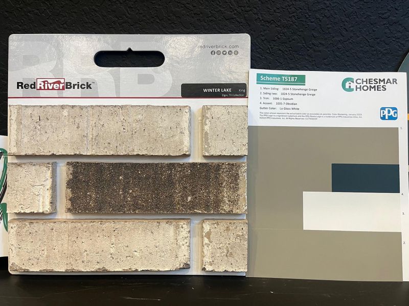 Sample of building materials used in homes in Jubilee, Hockley (Image 30).