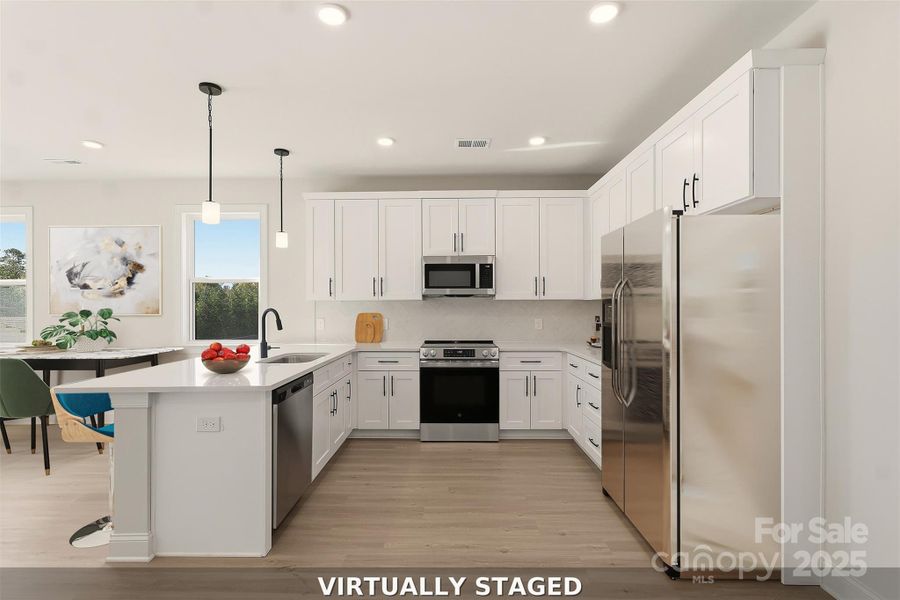 Furnished interior view inside a new home in , Granite Falls (Image 4).