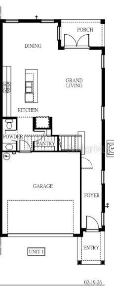 2D floor plan layout of this home in , Tampa, FL (Image 3).