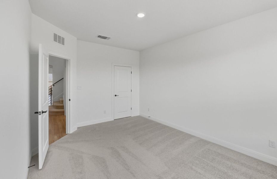 Spacious, unfurnished interior of a new home in Saddleback at Santa Rita Ranch, Liberty Hill (Image 30). Spacious, unfurnished interior of a new home in Saddleback at Santa Rita Ranch, Liberty Hill (Image 30).