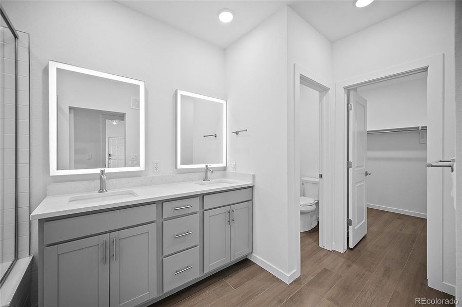 Furnished interior view inside a new home in The Residences at Victory Ridge, Denver (Image 11).