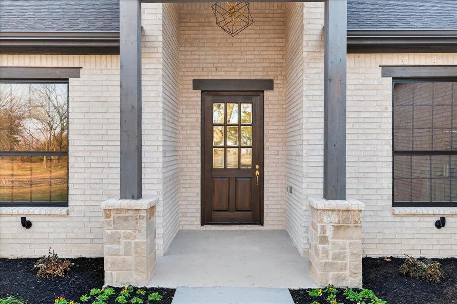 Exterior details and patio area of a home in , Farmersville (Image 4). Exterior details and patio area of a home in , Farmersville (Image 4).