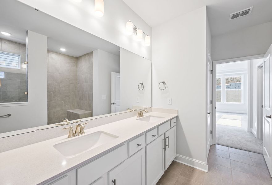 Furnished interior view inside a new home in Grand Arbor, Blythewood (Image 7).