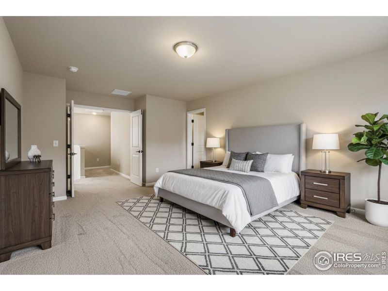 Furnished interior view inside a new home in Waterfield - Single Family Homes, Fort Collins (Image 4).