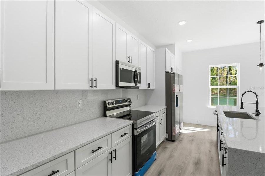 Furnished interior view inside a new home in , Citrus Springs (Image 13).