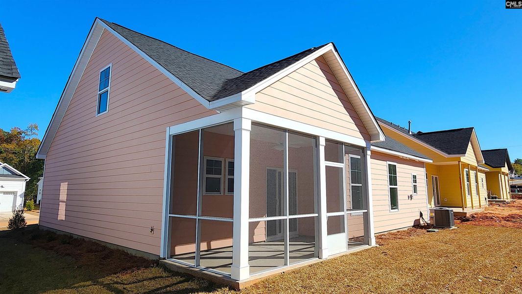 Exterior details and patio area of a home in Bickley Station, Irmo (Image 3).