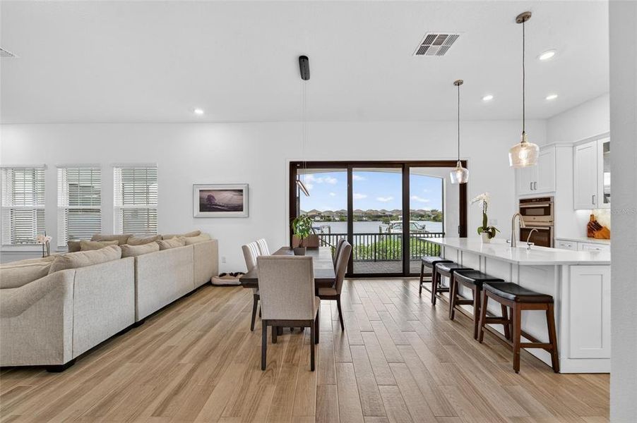 Furnished interior view inside a new home in SouthShore Yacht Club, Ruskin (Image 6).