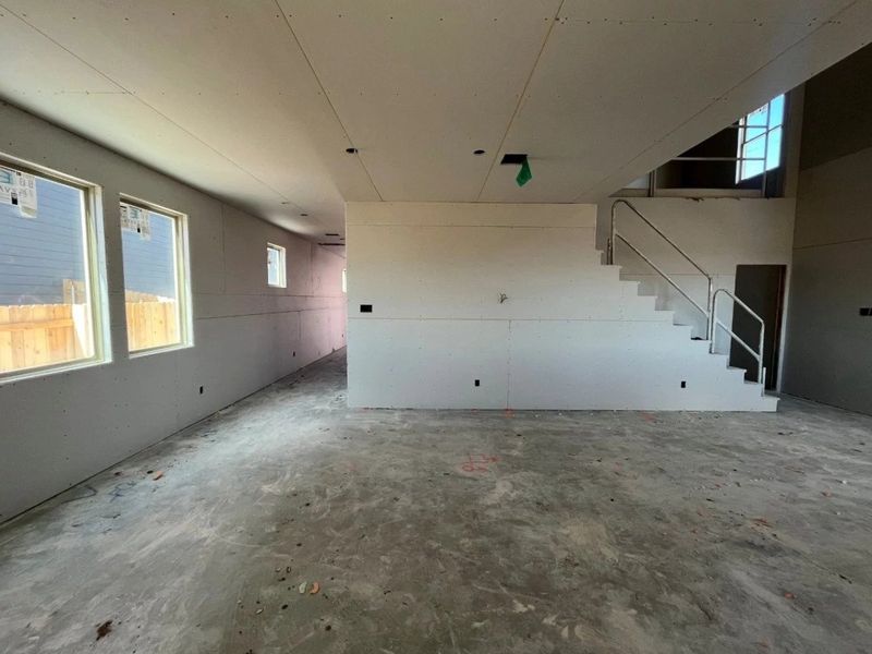 In-progress construction of a new home in Lariat, Liberty Hill, TX (Image 11).