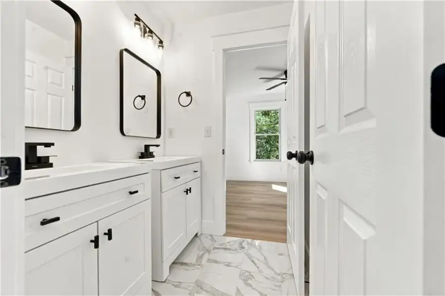 Furnished interior view inside a new home in , Austell (Image 13).
