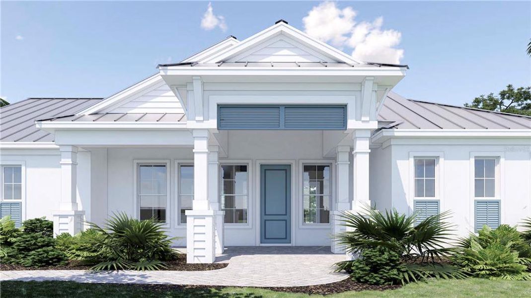 Exterior details and patio area of a home in , Sarasota (Image 21). Exterior details and patio area of a home in , Sarasota (Image 21).