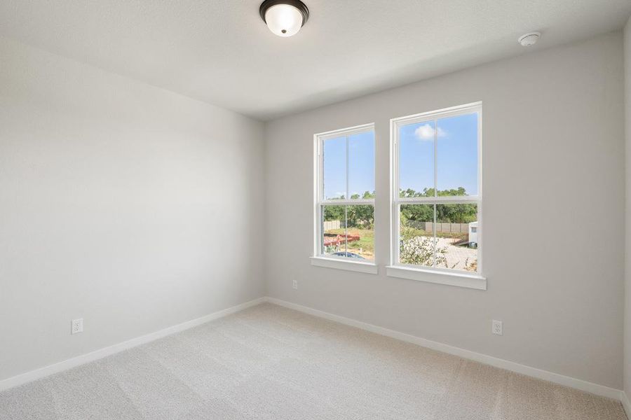 Spacious, unfurnished interior of a new home in Park Collection At Wolf Ranch, Georgetown (Image 32).