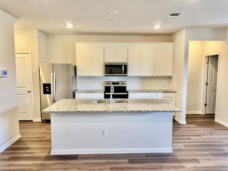 Furnished interior view inside a new home in Waterstone Village, Kyle (Image 4).