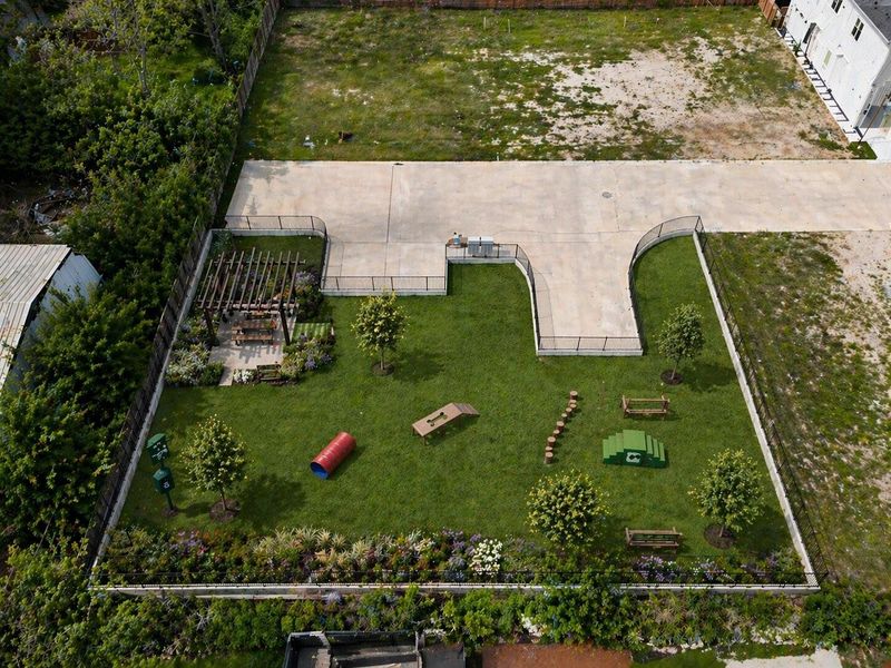 Future green space designed to bring a sense of community outdoors, with a planned picnic area and dedicated pet space for everyday enjoyment.**Photo is a virtual rendering. Green space will be completed upon full community build-out.**