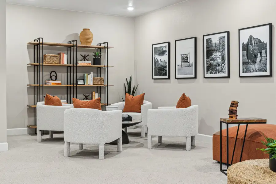 Furnished interior view inside a new home in Trailstone, Arvada (Image 57).