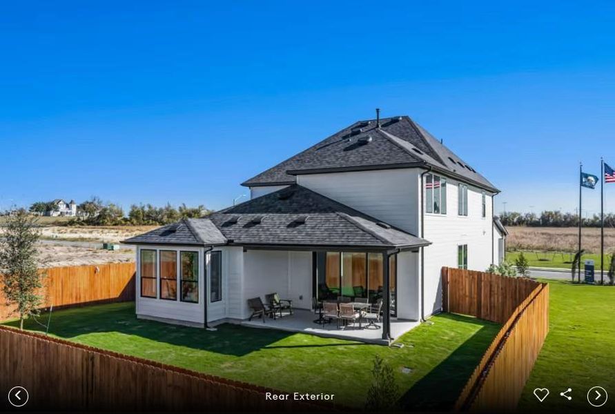 Exterior photos- Photo of Pulte model home with same floor plan, not of actual home listed.