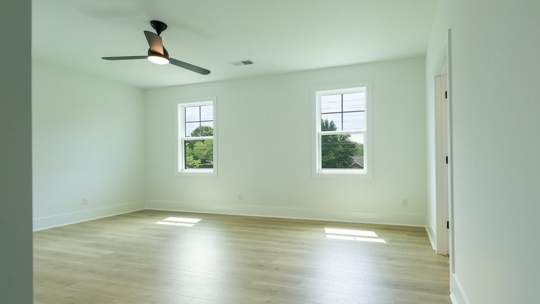 Representative unfurnished interior of a home built from the Hanover by D.R. Horton in The Village at Sandy Plains, Marietta (Image 23).