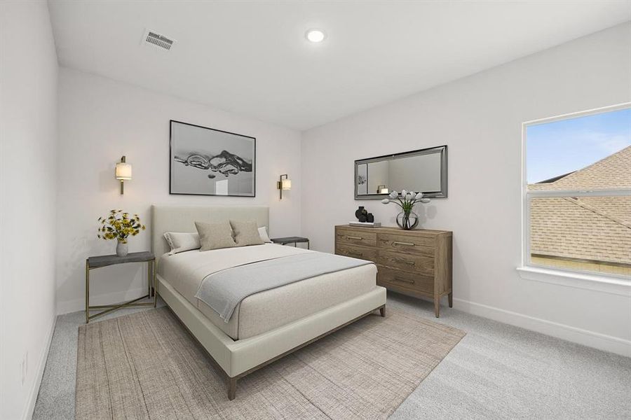 Furnished interior view inside a new home in Lincoln Pointe, Van Alstyne (Image 19). Furnished interior view inside a new home in Lincoln Pointe, Van Alstyne (Image 19).