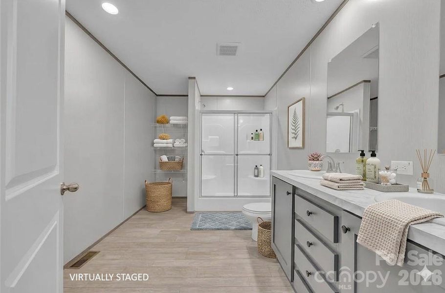 Furnished interior view inside a new home in , Connelly Springs (Image 12).