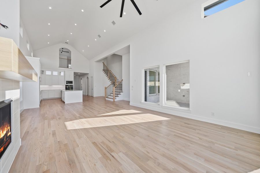 Spacious, unfurnished interior of a new home in Estates at Rockhill, Frisco (Image 33). Spacious, unfurnished interior of a new home in Estates at Rockhill, Frisco (Image 33).