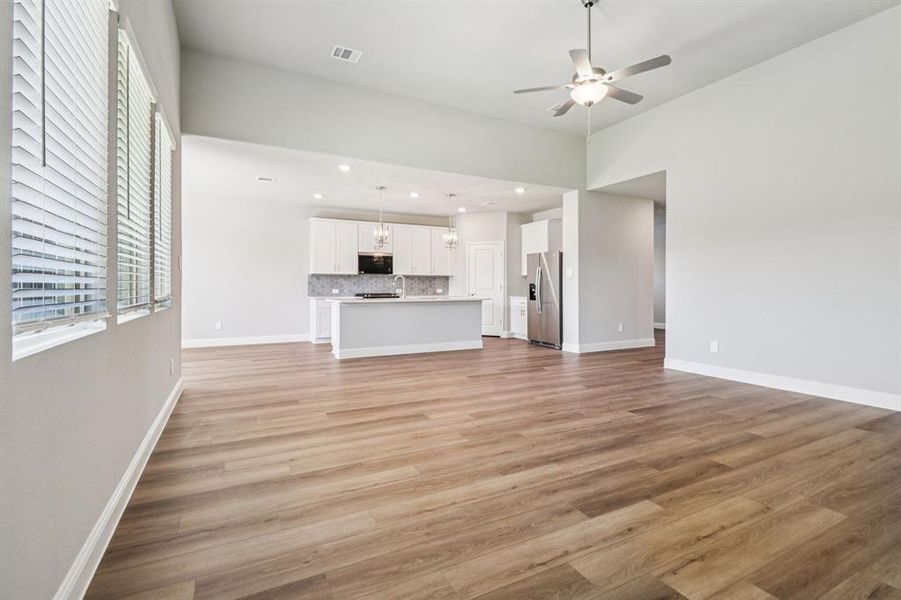 Spacious, unfurnished interior of a new home in Lakehaven - Premier Series, Farmersville (Image 31). Spacious, unfurnished interior of a new home in Lakehaven - Premier Series, Farmersville (Image 31).