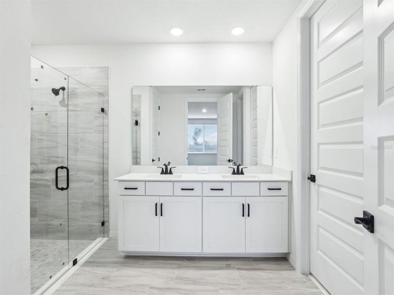 Furnished interior view inside a new home in Two Rivers - Signature Series, Zephyrhills (Image 5).