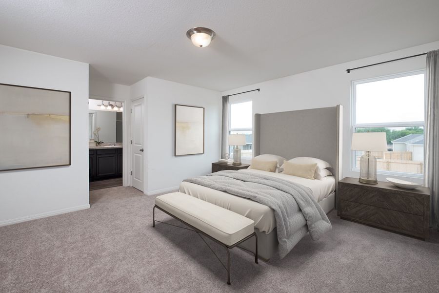Representative furnished interior of a home built from the Spectra by Starlight Homes in Cardinal Woods, Nashville (Image 14).