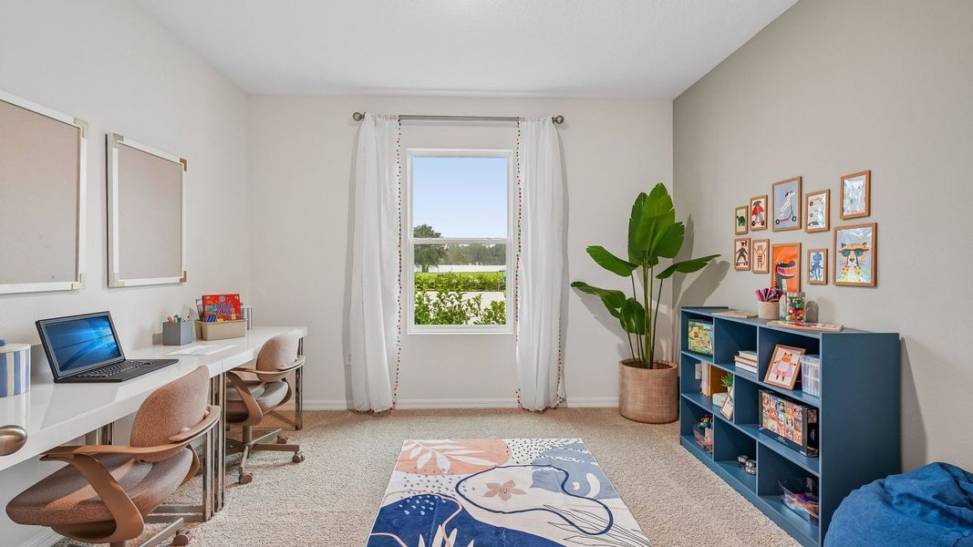 Furnished interior view inside a new home in Brookside, Ruskin (Image 25).
