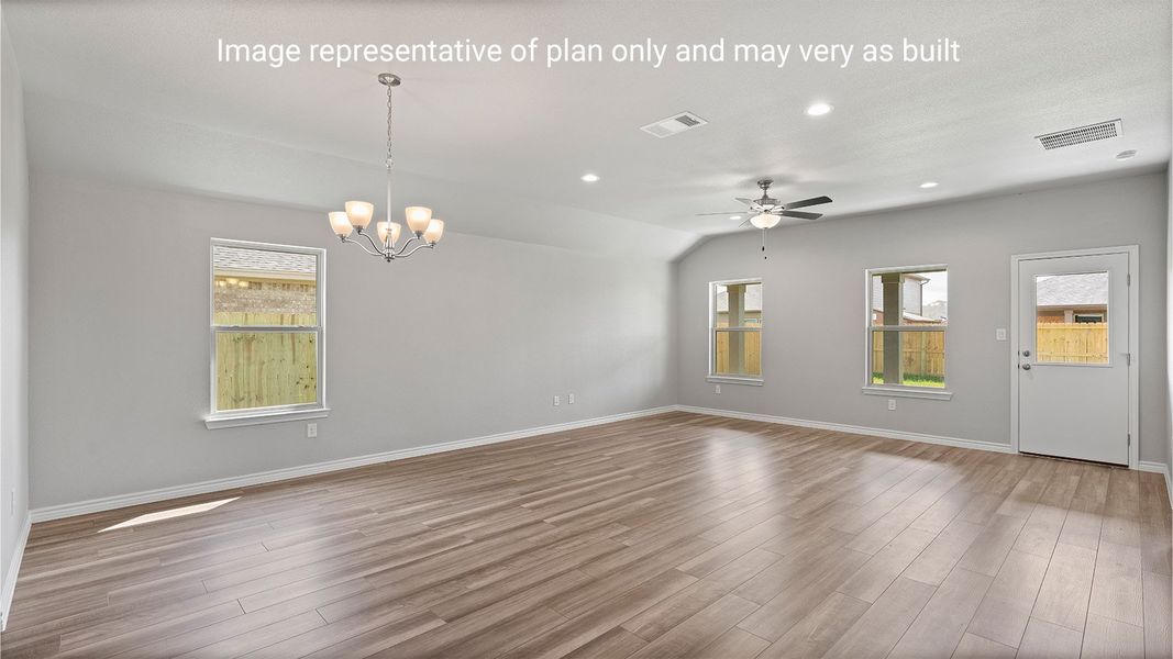 Spacious, unfurnished interior of a new home in London Towne, Corpus Christi (Image 16).
