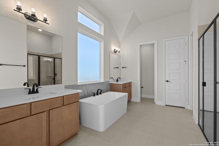 Furnished interior view inside a new home in Mayfair 50', New Braunfels (Image 10).