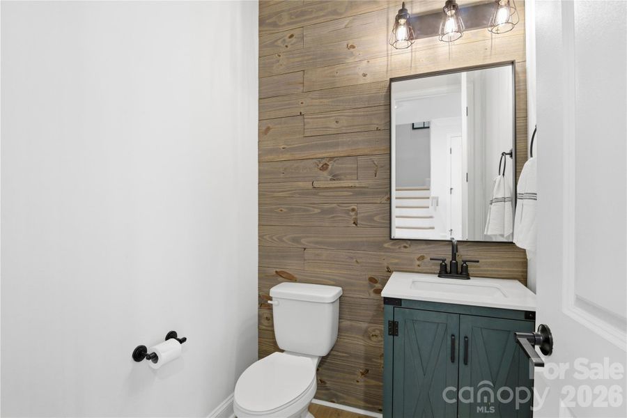 Half Bathroom downstairs