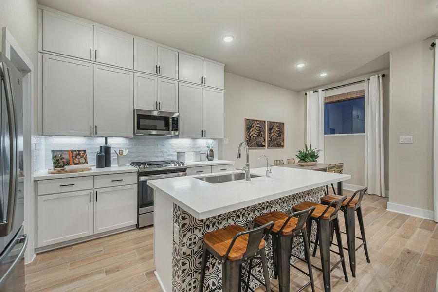 Representative furnished interior of a home built from the Apollo by Chesmar Homes in Rose Hill, Marion (Image 16).