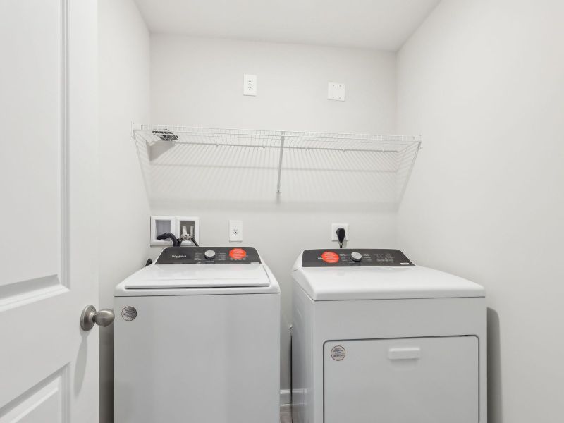 Laundry Room in the Sandpiper End floorplan