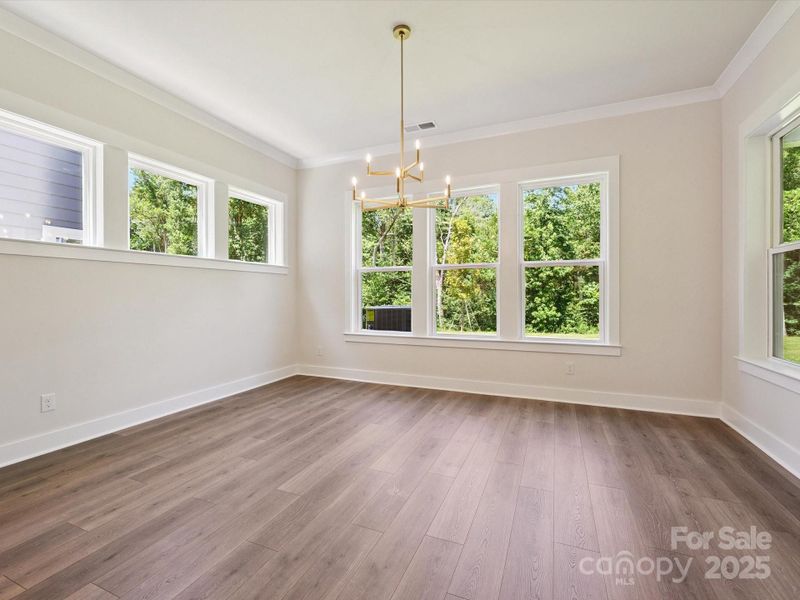 Spacious, unfurnished interior of a new home in North Creek Village, Huntersville (Image 25).