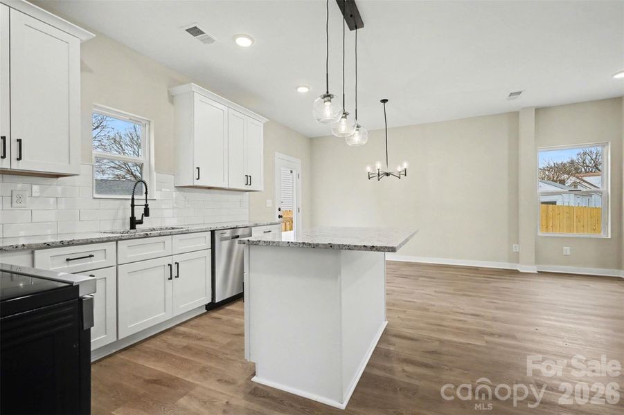 Furnished interior view inside a new home in , Gastonia (Image 9).
