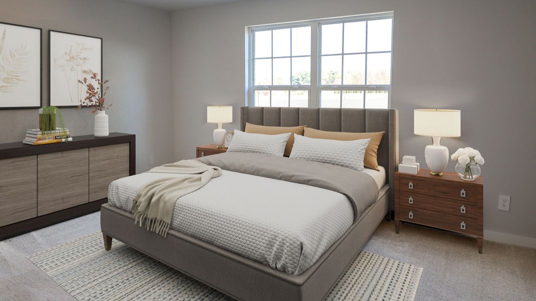 Furnished interior view inside a new home in Pottsview, Smyrna (Image 12).