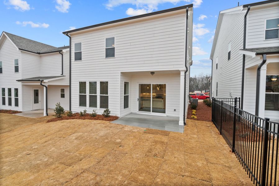 Representative exterior details of a home built from the The Cantrell by The Providence Group in Aberdeen, Hoschton (Image 4).